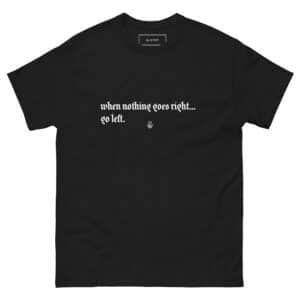 Go left classic tee