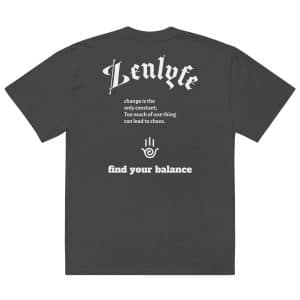 Oversized faded Balance Tee