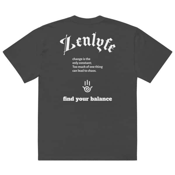 Oversized faded Balance Tee