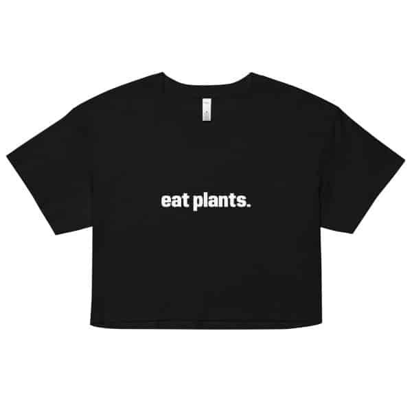 Eat Plants crop top